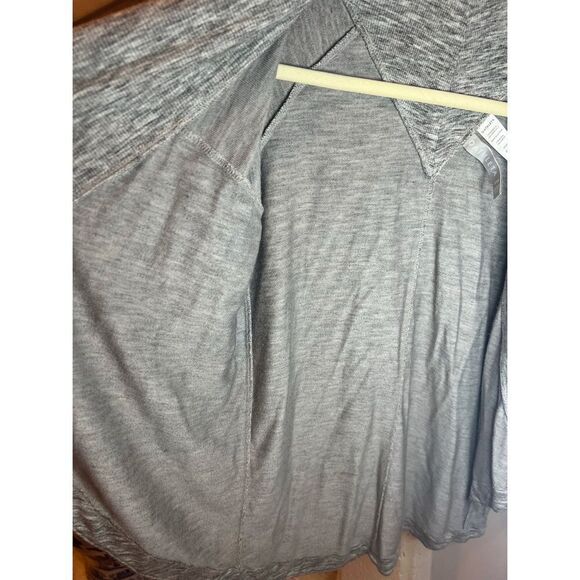 Athleta Nirvana Wear Two Ways Wrap Heather Grey Cardigan Size XXS - Picture 8 of 10